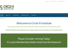 Tablet Screenshot of circlehinstitute.com